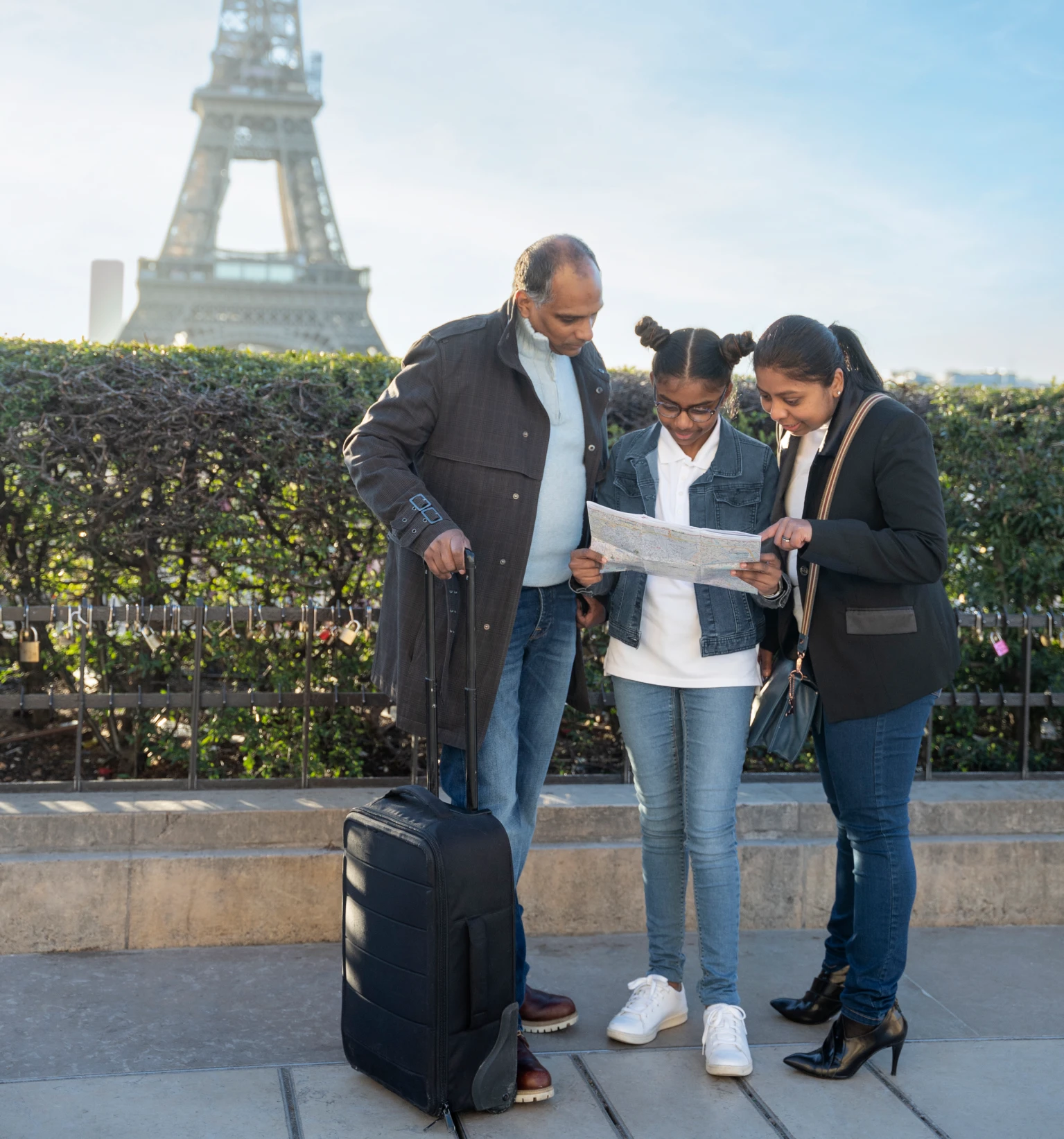 European tour group travel by coach across popular destinations