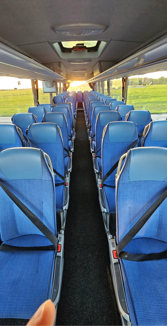 Private coach hire service for group travel and events