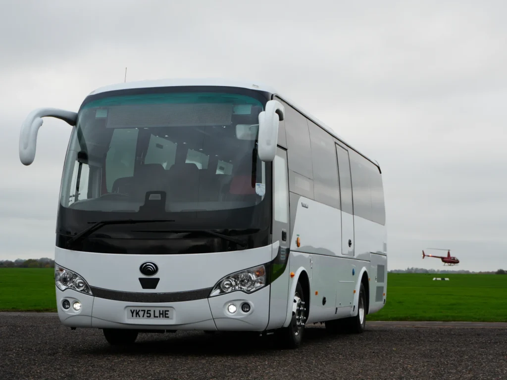 Luxury coach and minibus hire for UK group travel services