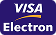 Visa Electron secure online payment logo