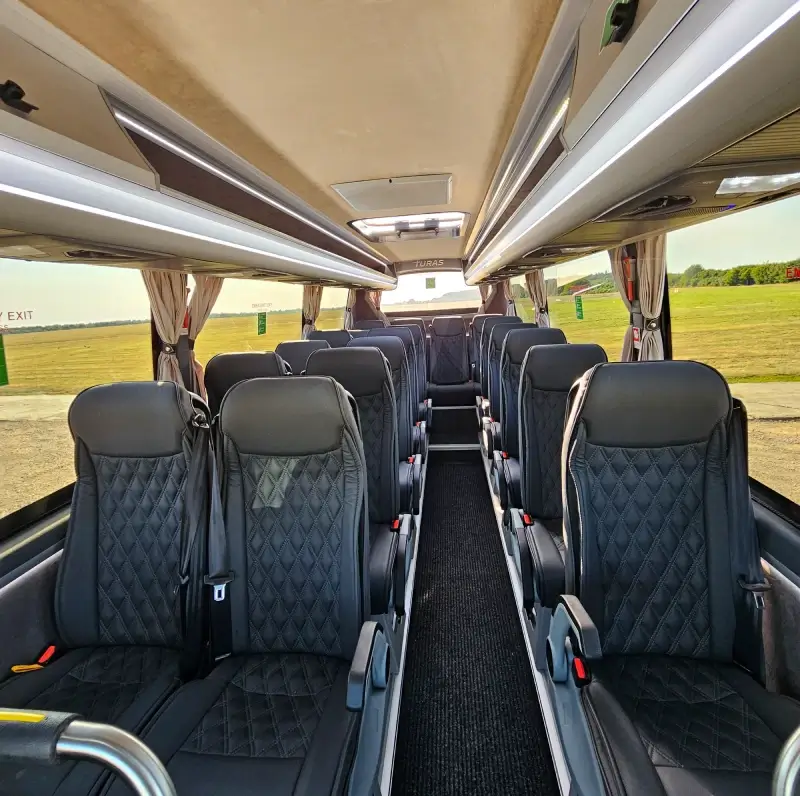 Luxury 16 seater minibus for airport transfers and group transport