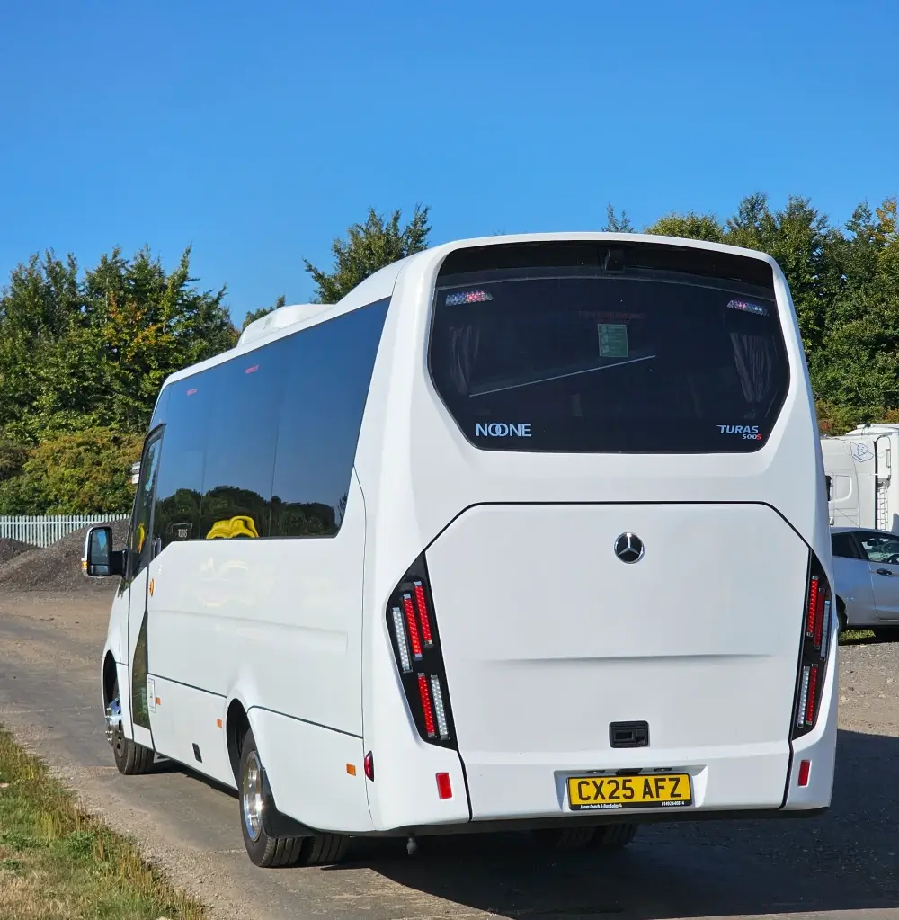 Comfortable 16 seater airport transfer minibus for families and groups