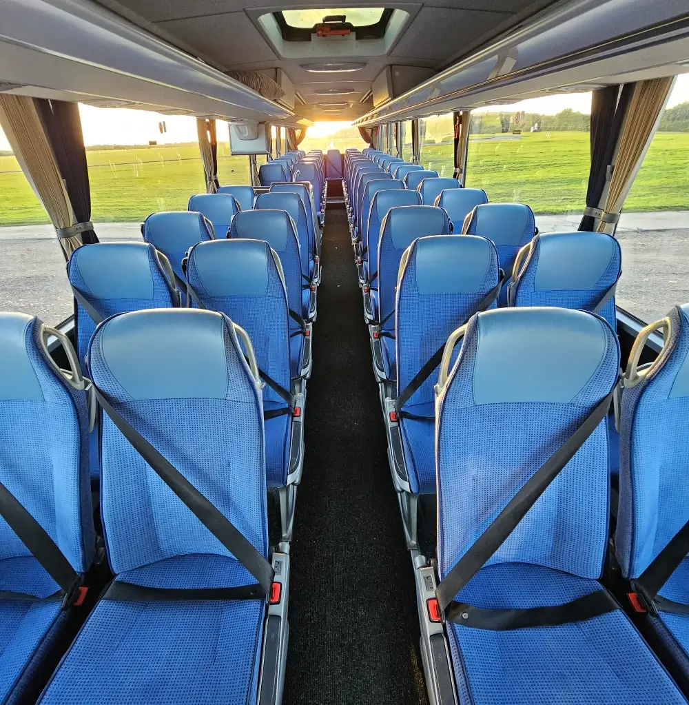 55 seater coach hire for large group travel and events
