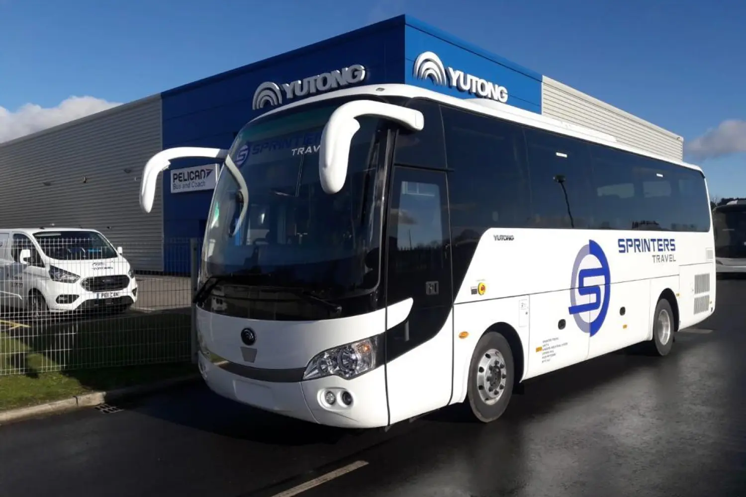 Executive luxury minibus available for private group transportation