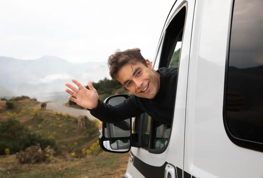 Luxury Mercedes Sprinter van rental for business and private travel