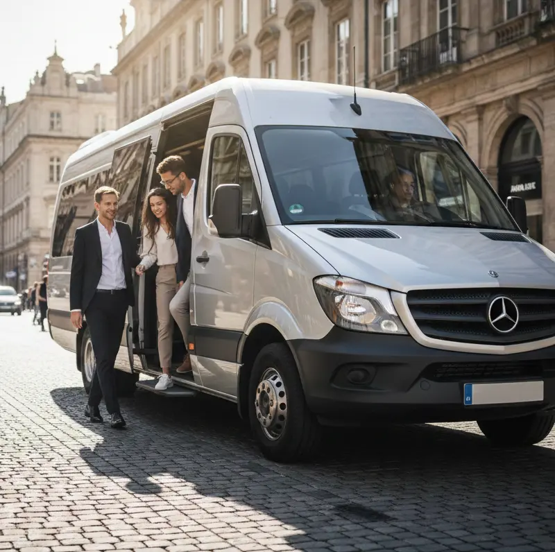 Luxury Sprinter party van rental for events and celebrations UK