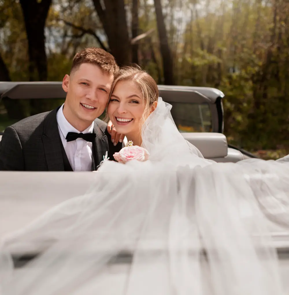 Luxury wedding coach hire for guest transportation UK