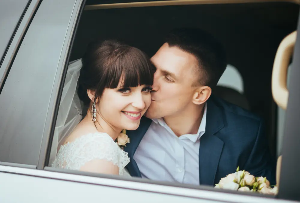 Elegant wedding coach and minibus hire for special events
