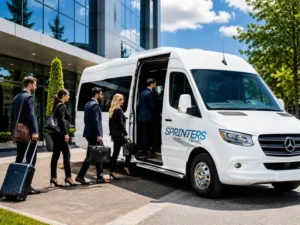 Executive minibus hire for business events and airport transfers UK